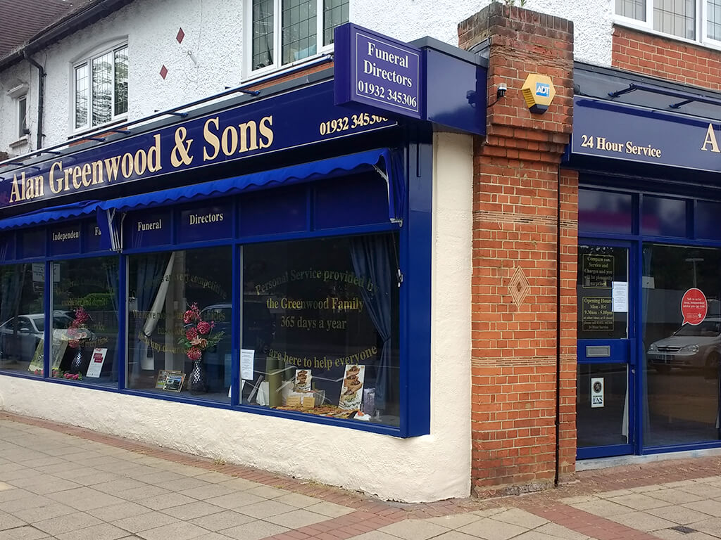 Funeral Directors in West Byfleet