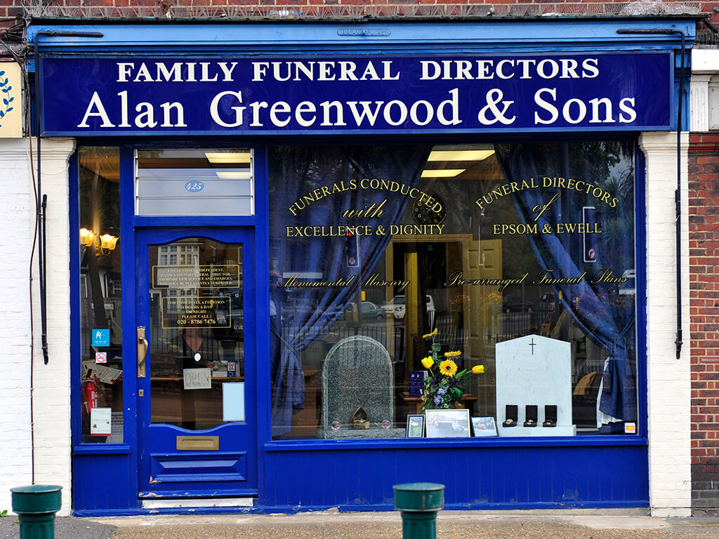 Funeral Directors in Ewell