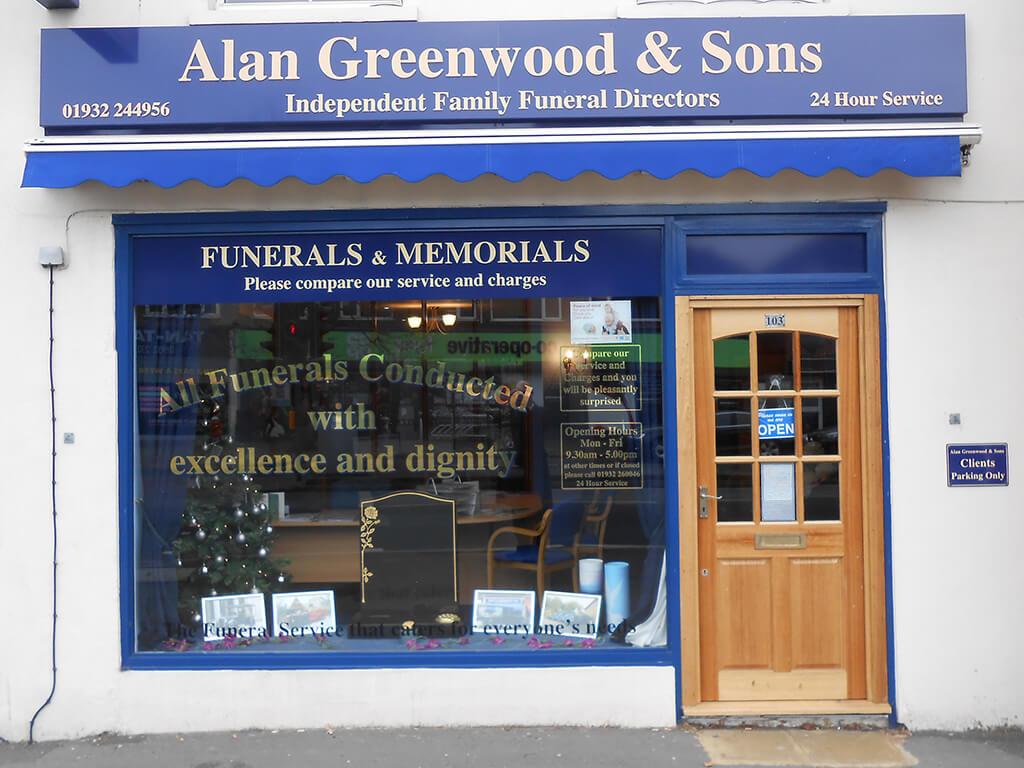 Funeral Directors in Walton on Thames